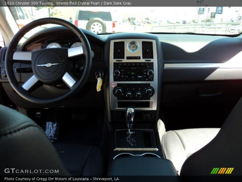 Inferno Red Crystal Pearl / Dark Slate Gray 2010 Chrysler 300 Touring