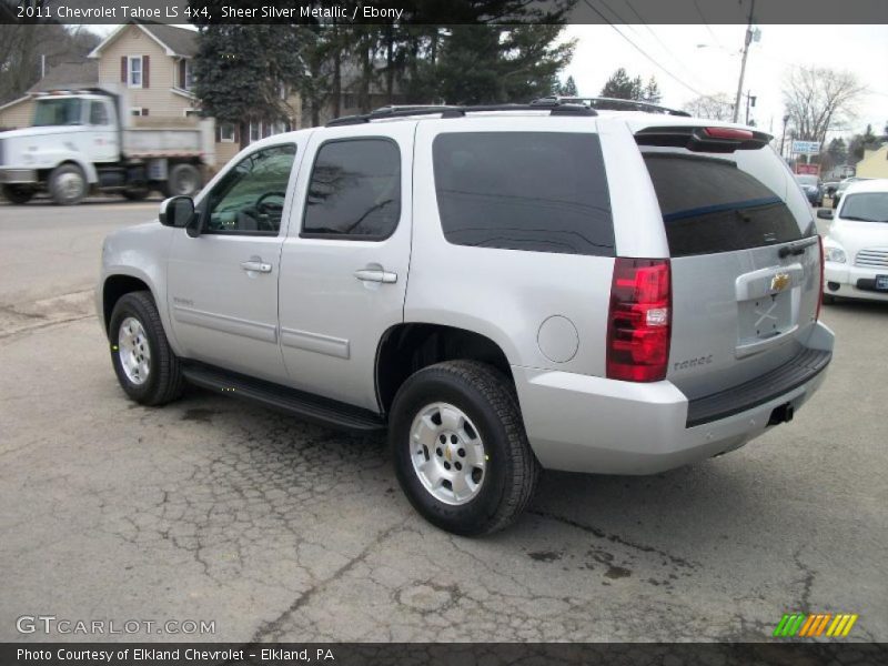 Sheer Silver Metallic / Ebony 2011 Chevrolet Tahoe LS 4x4