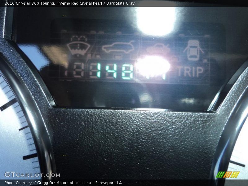 Inferno Red Crystal Pearl / Dark Slate Gray 2010 Chrysler 300 Touring