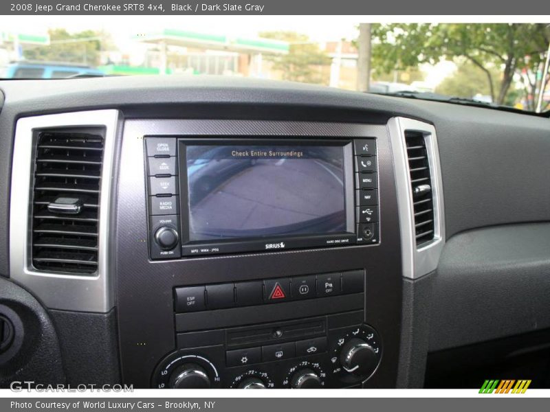 Black / Dark Slate Gray 2008 Jeep Grand Cherokee SRT8 4x4