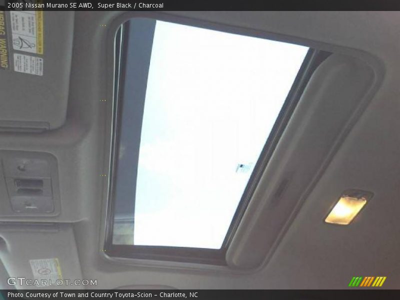 Super Black / Charcoal 2005 Nissan Murano SE AWD