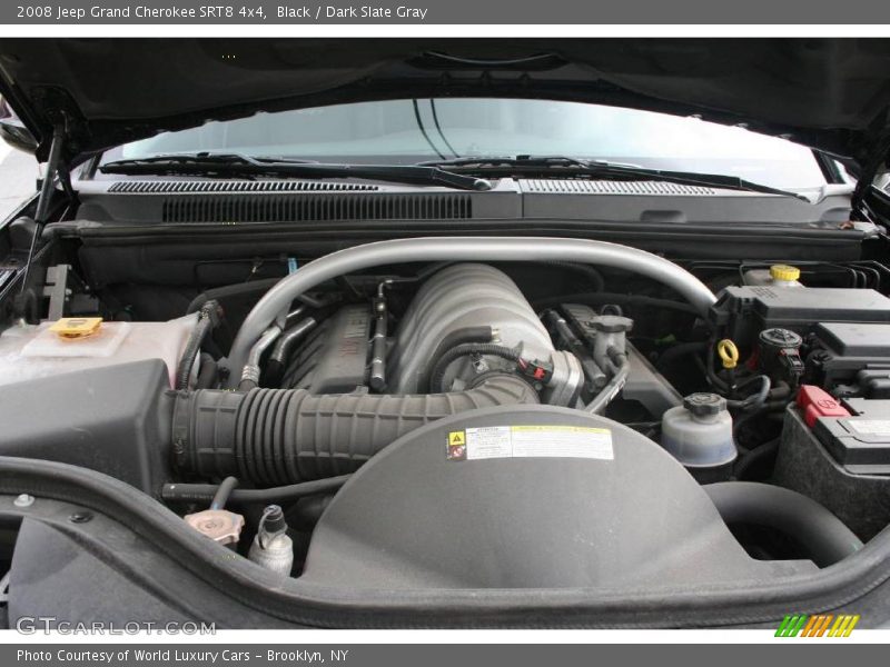 Black / Dark Slate Gray 2008 Jeep Grand Cherokee SRT8 4x4