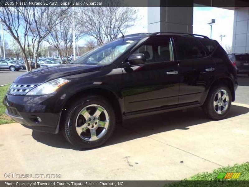 Super Black / Charcoal 2005 Nissan Murano SE AWD