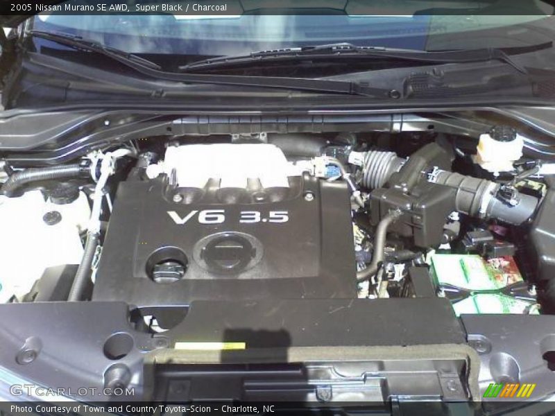 Super Black / Charcoal 2005 Nissan Murano SE AWD