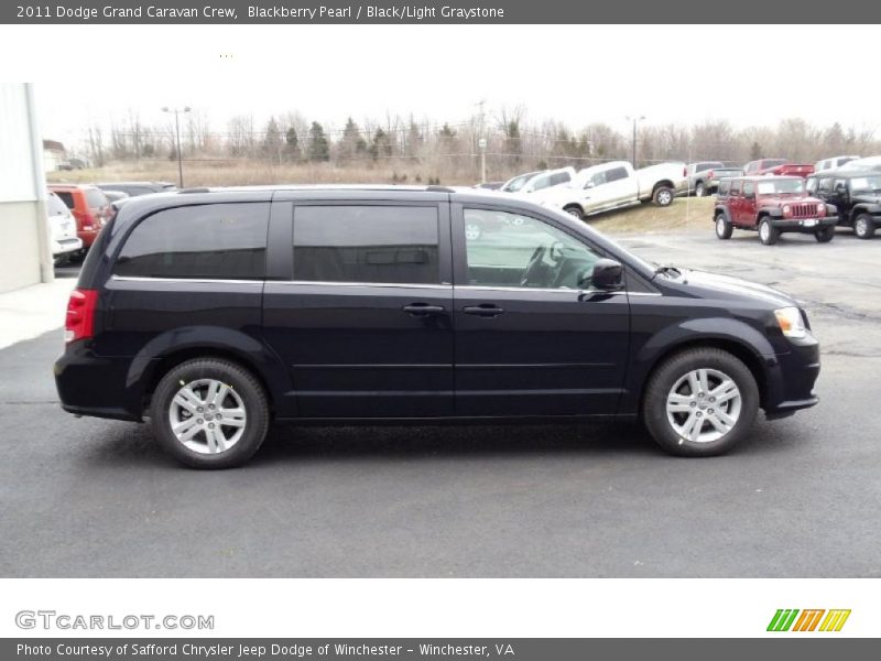  2011 Grand Caravan Crew Blackberry Pearl