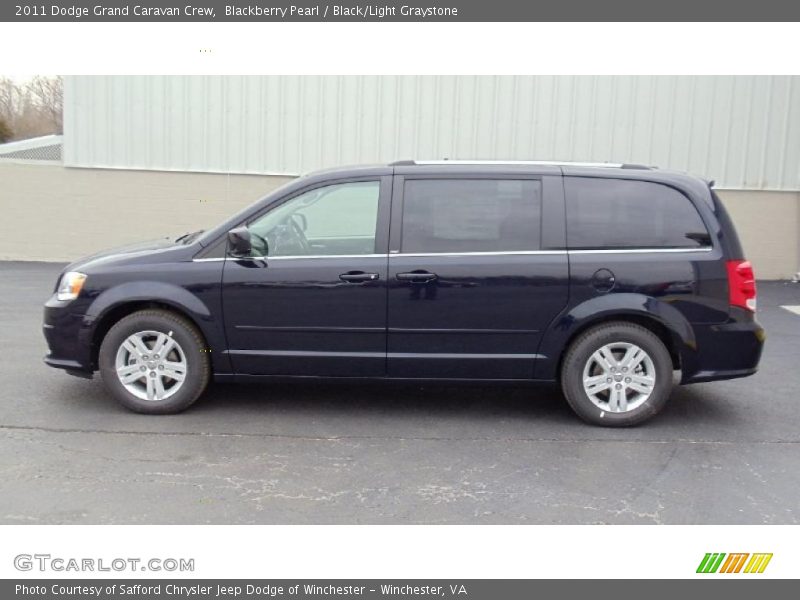  2011 Grand Caravan Crew Blackberry Pearl