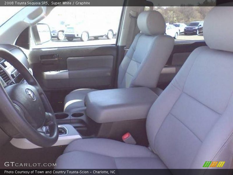 Super White / Graphite 2008 Toyota Sequoia SR5