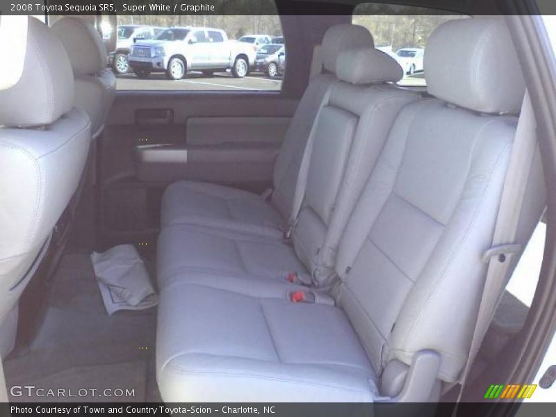 Super White / Graphite 2008 Toyota Sequoia SR5
