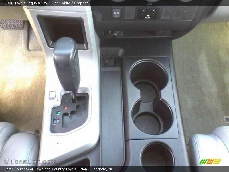 Super White / Graphite 2008 Toyota Sequoia SR5