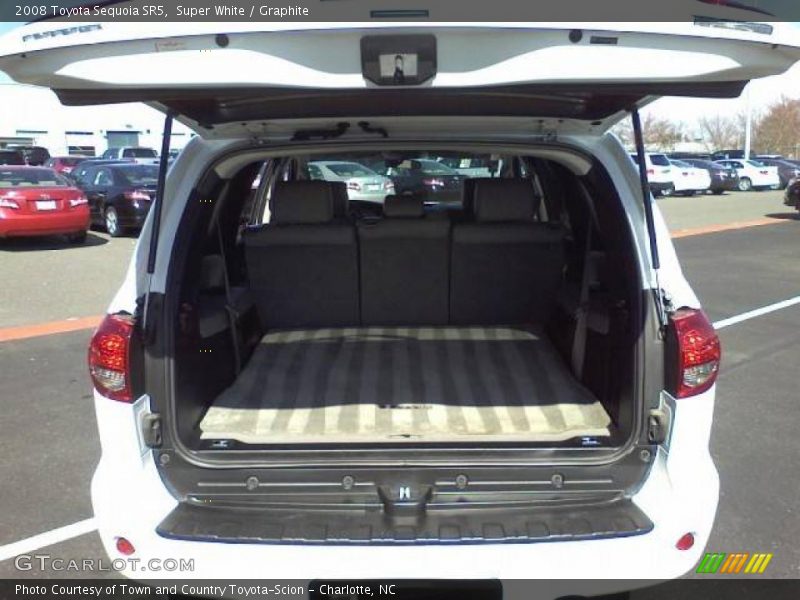 Super White / Graphite 2008 Toyota Sequoia SR5