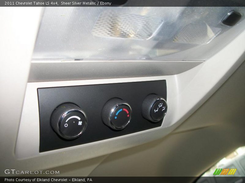 Sheer Silver Metallic / Ebony 2011 Chevrolet Tahoe LS 4x4