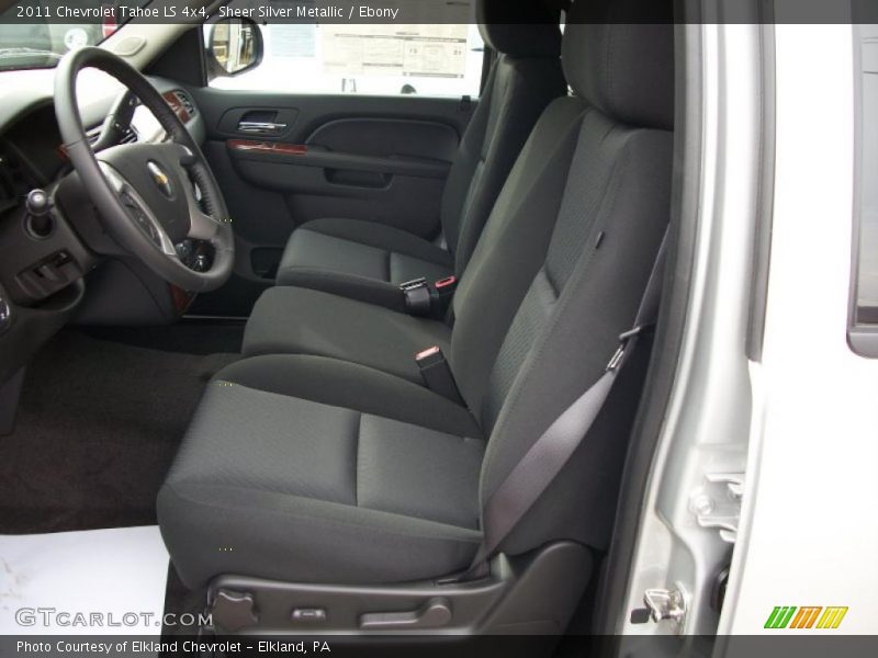 Sheer Silver Metallic / Ebony 2011 Chevrolet Tahoe LS 4x4