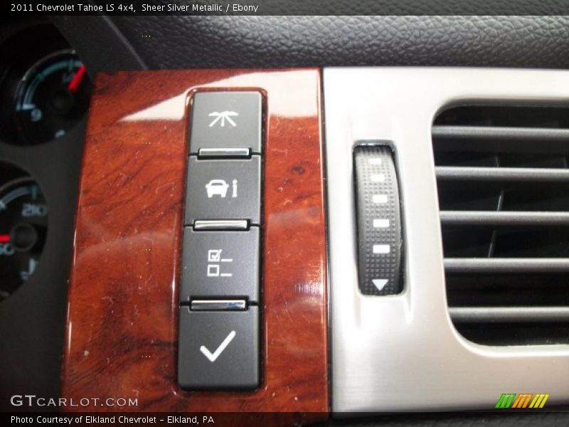 Controls of 2011 Tahoe LS 4x4
