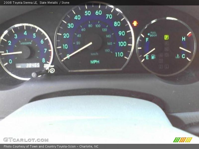 Slate Metallic / Stone 2008 Toyota Sienna LE