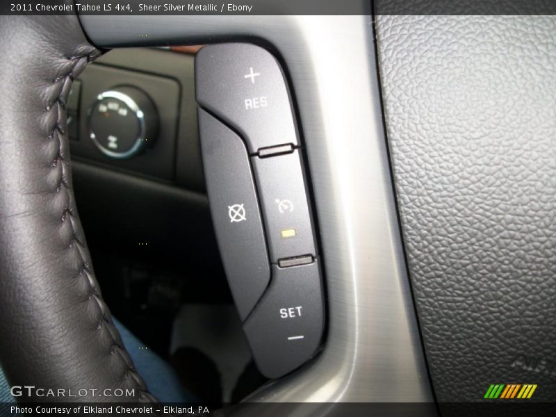 Sheer Silver Metallic / Ebony 2011 Chevrolet Tahoe LS 4x4