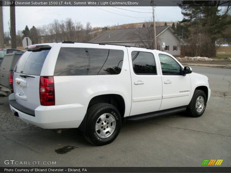 Summit White / Light Cashmere/Ebony 2007 Chevrolet Suburban 1500 LT 4x4
