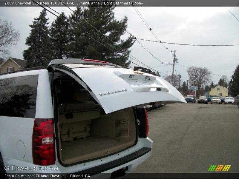 Summit White / Light Cashmere/Ebony 2007 Chevrolet Suburban 1500 LT 4x4