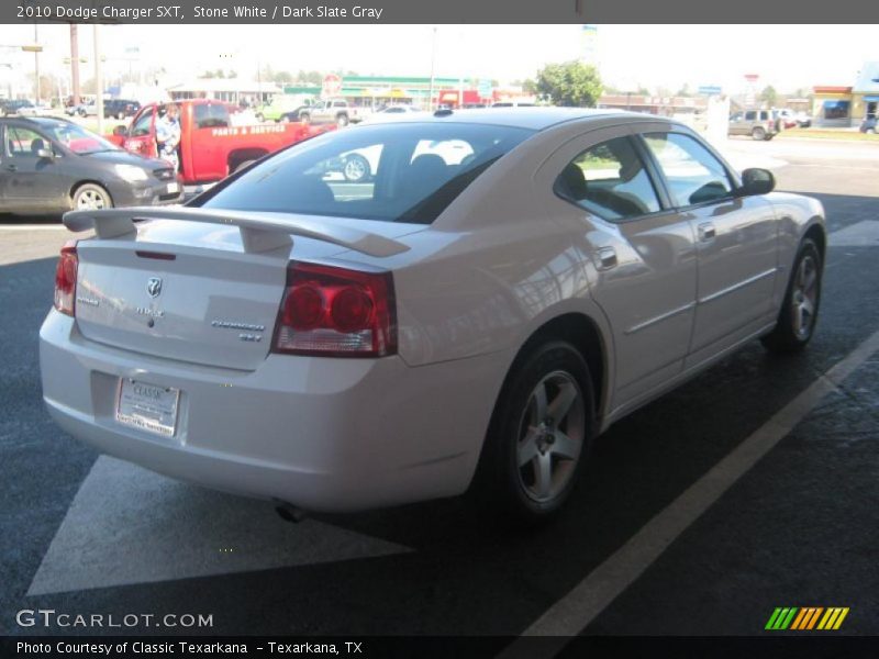 Stone White / Dark Slate Gray 2010 Dodge Charger SXT