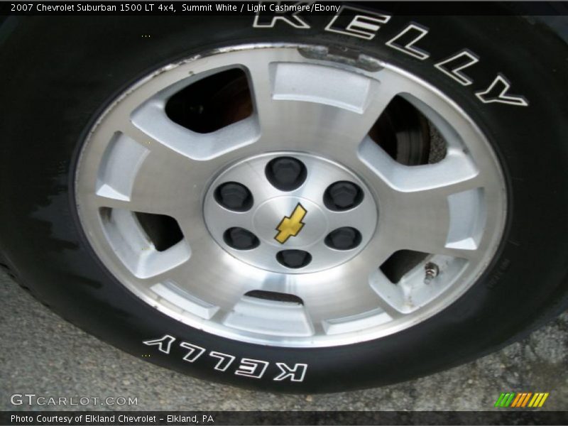Summit White / Light Cashmere/Ebony 2007 Chevrolet Suburban 1500 LT 4x4