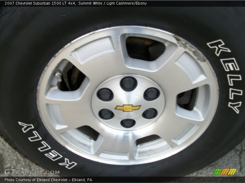 Summit White / Light Cashmere/Ebony 2007 Chevrolet Suburban 1500 LT 4x4