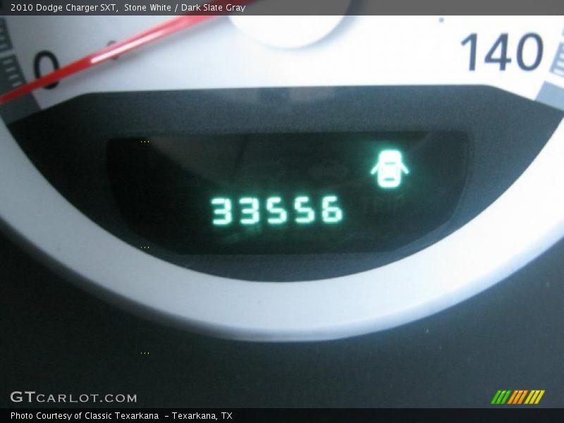 Stone White / Dark Slate Gray 2010 Dodge Charger SXT