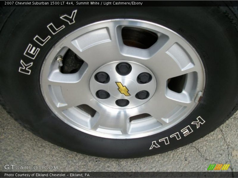 Summit White / Light Cashmere/Ebony 2007 Chevrolet Suburban 1500 LT 4x4