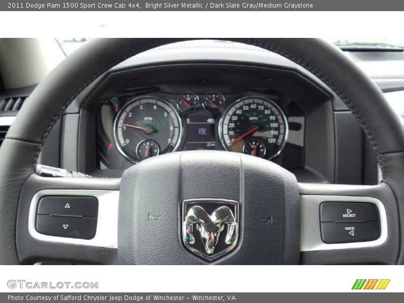  2011 Ram 1500 Sport Crew Cab 4x4 Sport Crew Cab 4x4 Gauges