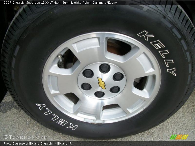 Summit White / Light Cashmere/Ebony 2007 Chevrolet Suburban 1500 LT 4x4