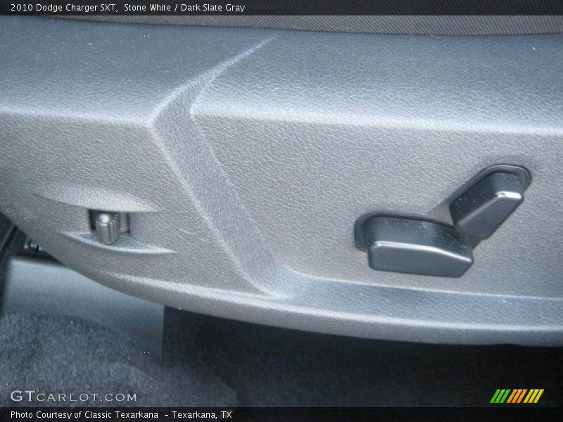 Stone White / Dark Slate Gray 2010 Dodge Charger SXT
