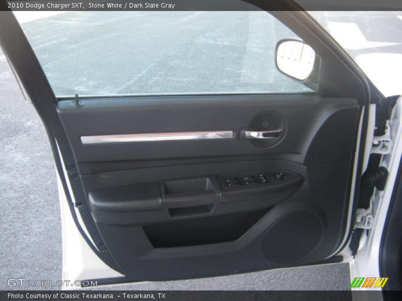 Stone White / Dark Slate Gray 2010 Dodge Charger SXT
