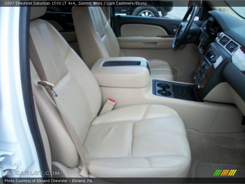 Summit White / Light Cashmere/Ebony 2007 Chevrolet Suburban 1500 LT 4x4