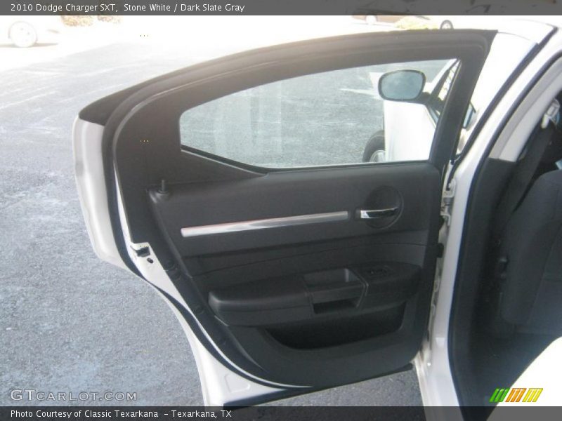 Stone White / Dark Slate Gray 2010 Dodge Charger SXT