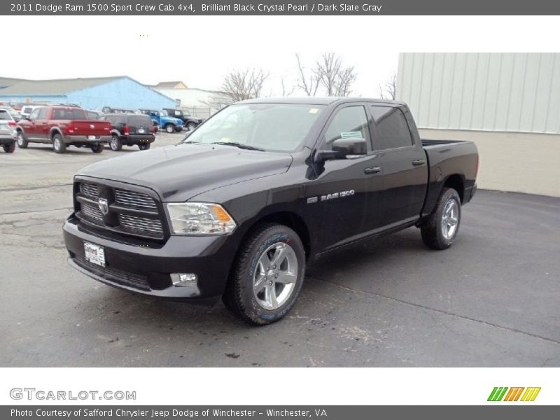 Front 3/4 View of 2011 Ram 1500 Sport Crew Cab 4x4