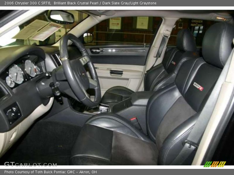  2006 300 C SRT8 Dark Slate Gray/Light Graystone Interior