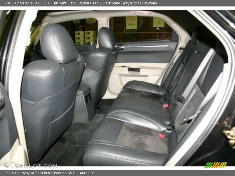  2006 300 C SRT8 Dark Slate Gray/Light Graystone Interior