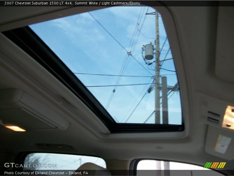 Summit White / Light Cashmere/Ebony 2007 Chevrolet Suburban 1500 LT 4x4