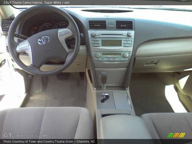Super White / Ash 2009 Toyota Camry Hybrid