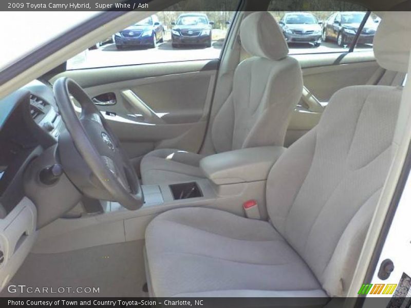 Super White / Ash 2009 Toyota Camry Hybrid