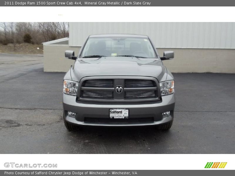 Mineral Gray Metallic / Dark Slate Gray 2011 Dodge Ram 1500 Sport Crew Cab 4x4