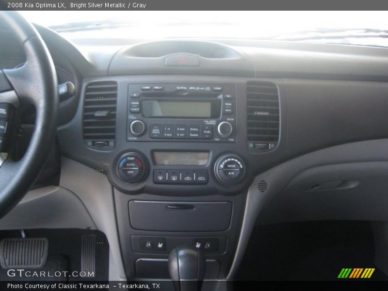 Bright Silver Metallic / Gray 2008 Kia Optima LX