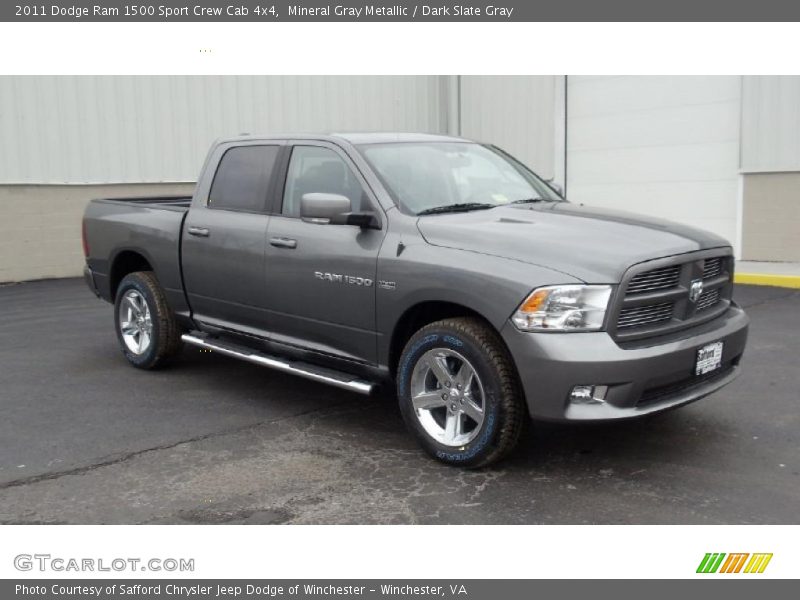  2011 Ram 1500 Sport Crew Cab 4x4 Mineral Gray Metallic
