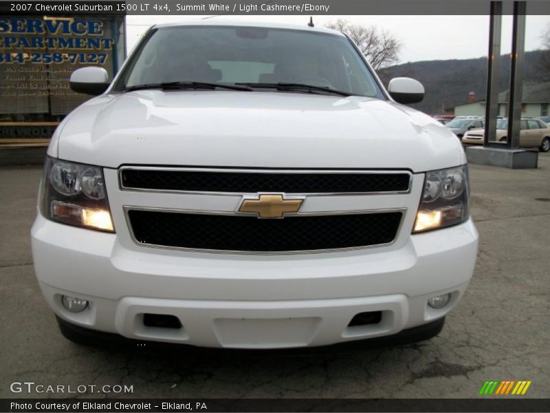 Summit White / Light Cashmere/Ebony 2007 Chevrolet Suburban 1500 LT 4x4