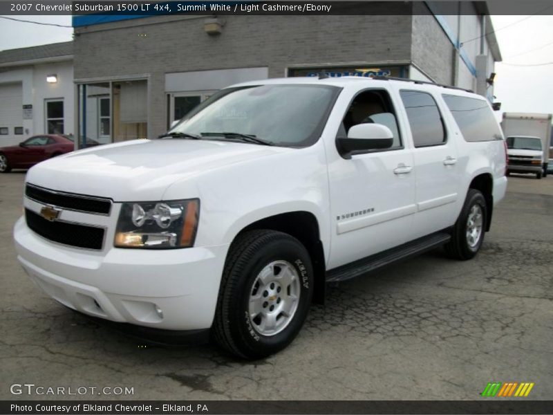 Summit White / Light Cashmere/Ebony 2007 Chevrolet Suburban 1500 LT 4x4