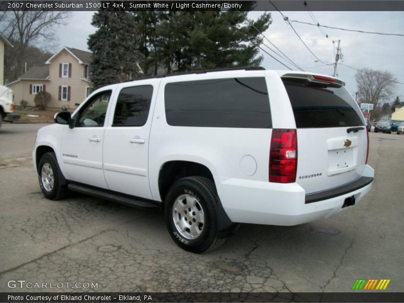 Summit White / Light Cashmere/Ebony 2007 Chevrolet Suburban 1500 LT 4x4
