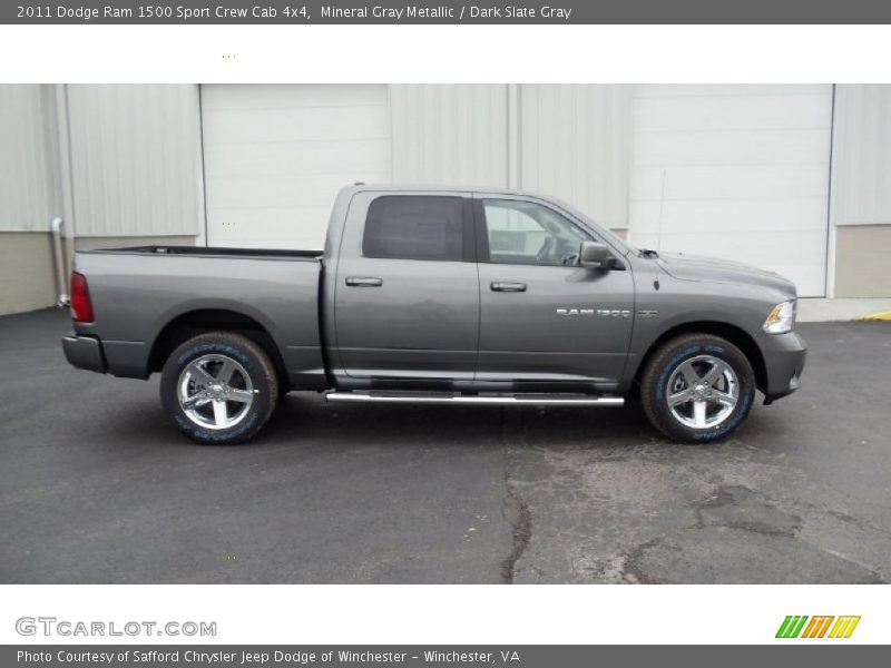 Mineral Gray Metallic / Dark Slate Gray 2011 Dodge Ram 1500 Sport Crew Cab 4x4