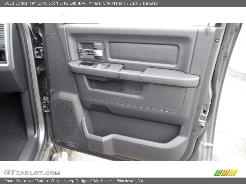 Mineral Gray Metallic / Dark Slate Gray 2011 Dodge Ram 1500 Sport Crew Cab 4x4