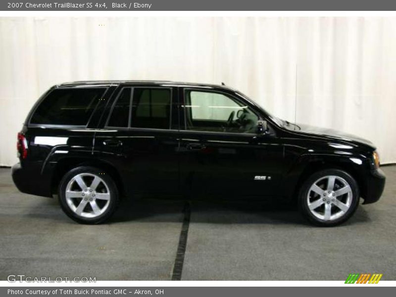 Black / Ebony 2007 Chevrolet TrailBlazer SS 4x4