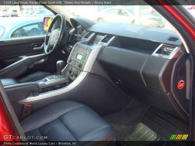 Rimini Red Metallic / Ebony Black 2006 Land Rover Range Rover Sport HSE
