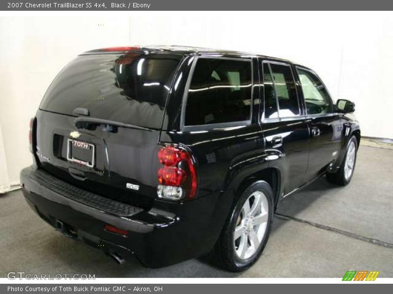 Black / Ebony 2007 Chevrolet TrailBlazer SS 4x4