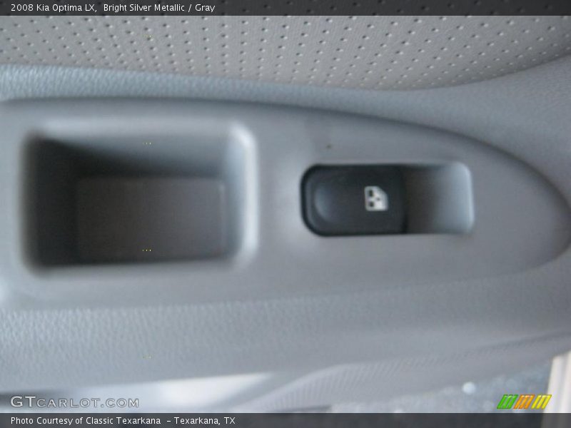 Bright Silver Metallic / Gray 2008 Kia Optima LX